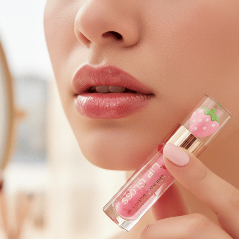 Lip Gloss Moranguinho Sarah's Beauty 3,8ml