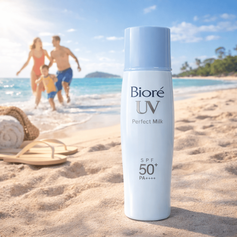 Protetor Solar Facial Perfect Milk FPS 50 Bioré UV 40ml