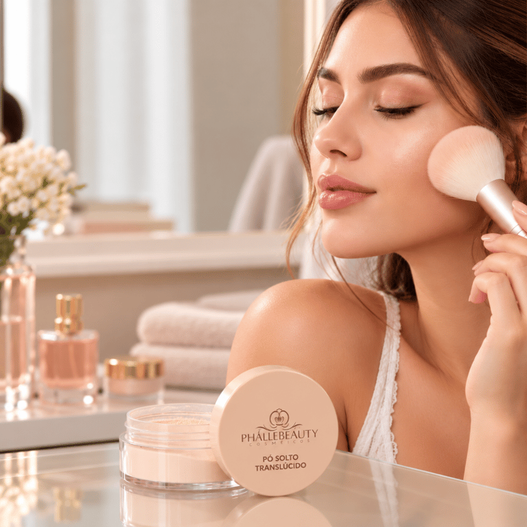 Pó Solto Translúcido Woman's Be You Phállebeauty 10g
