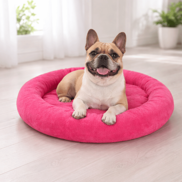 Cama Pet Redonda Confortável Macia Para Cachorros E Gatos Tamanho GG