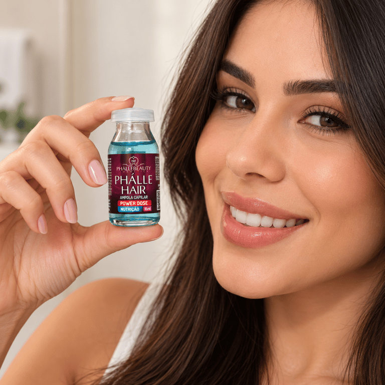 Ampola Capilar Power Dose Nutrição Phálle Hair Phállebeauty 15ml