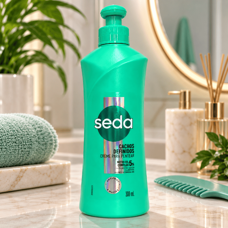 Creme Para Pentear Cachos Definidos 5% Nutri-Oil Complex Seda 300ml