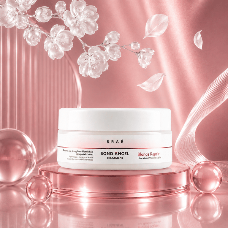 Máscara Capilar Blonde Repair Tratamento Para Loiras Braé 200g