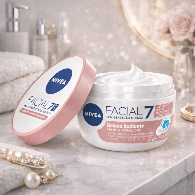 Creme Facial Uniformizador Beleza Radiante 7 em 1 NIVEA 100g