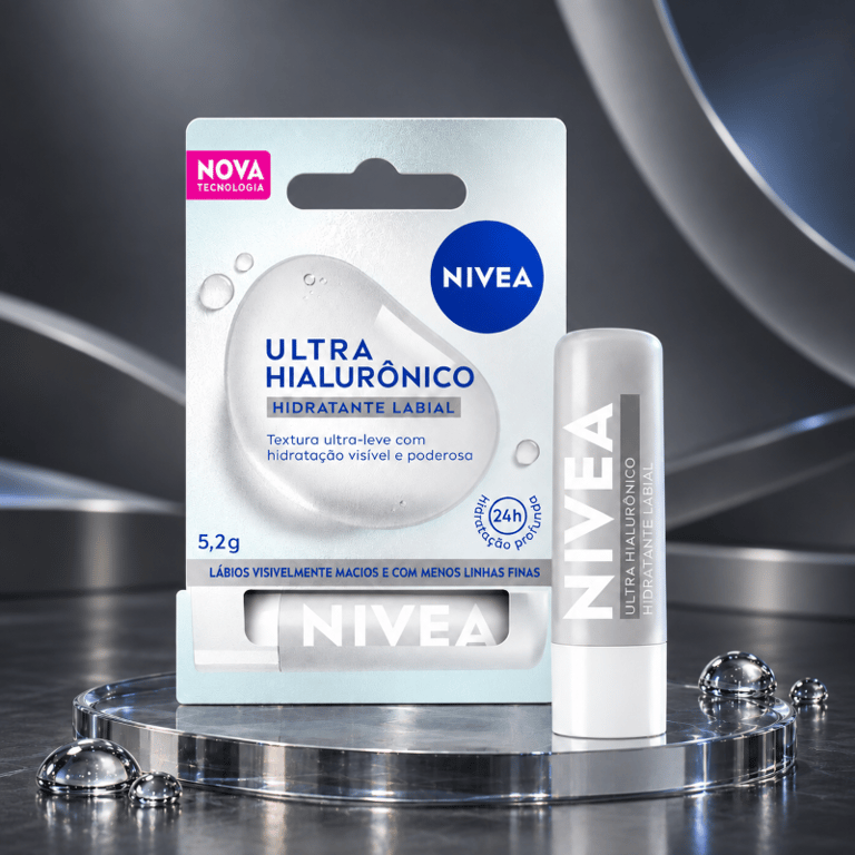 Hidratante Labial Ultra Hialurônico NIVEA 5,2g