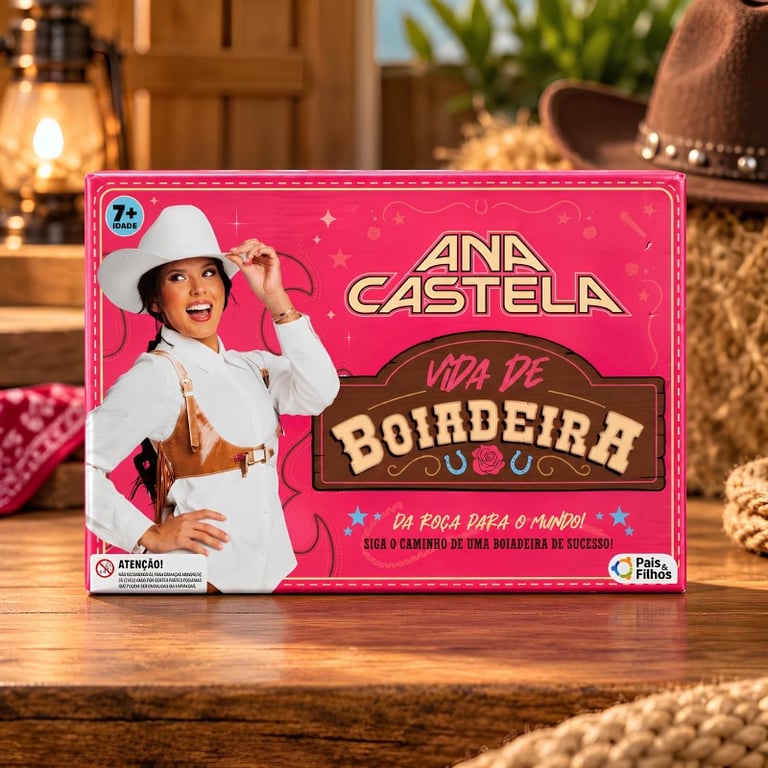  Jogo De Tabuleiro Vida De Boiadeira Ana Castela