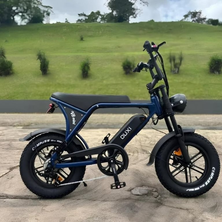 V8 Mini Bicicleta Elétrica  750 Watts Autonomia de 20Km a 25Km
