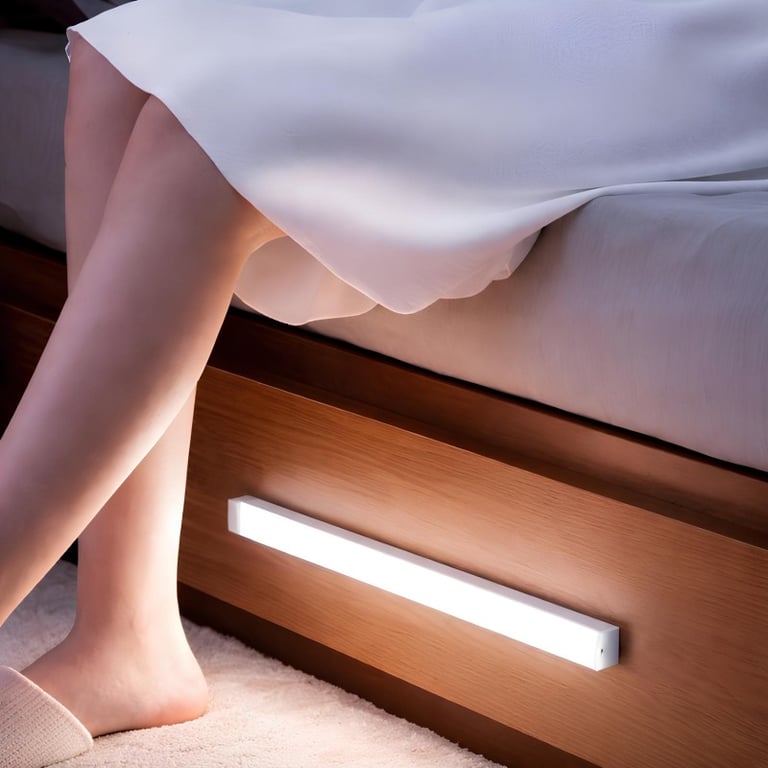 Luminária De Led Sem Fio Com Sensor De Movimento 50cm