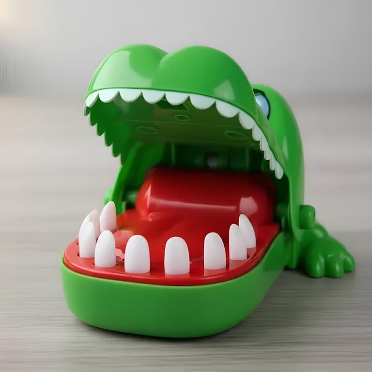 Jogo Crocodilo Jacaré Que Morde O Dedo 
