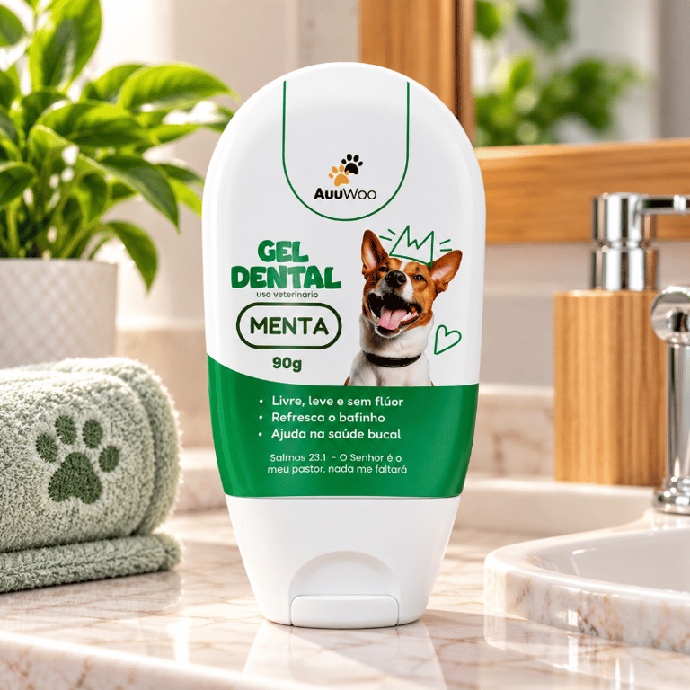 Gel Dental Para Pets Sabor Menta 90g