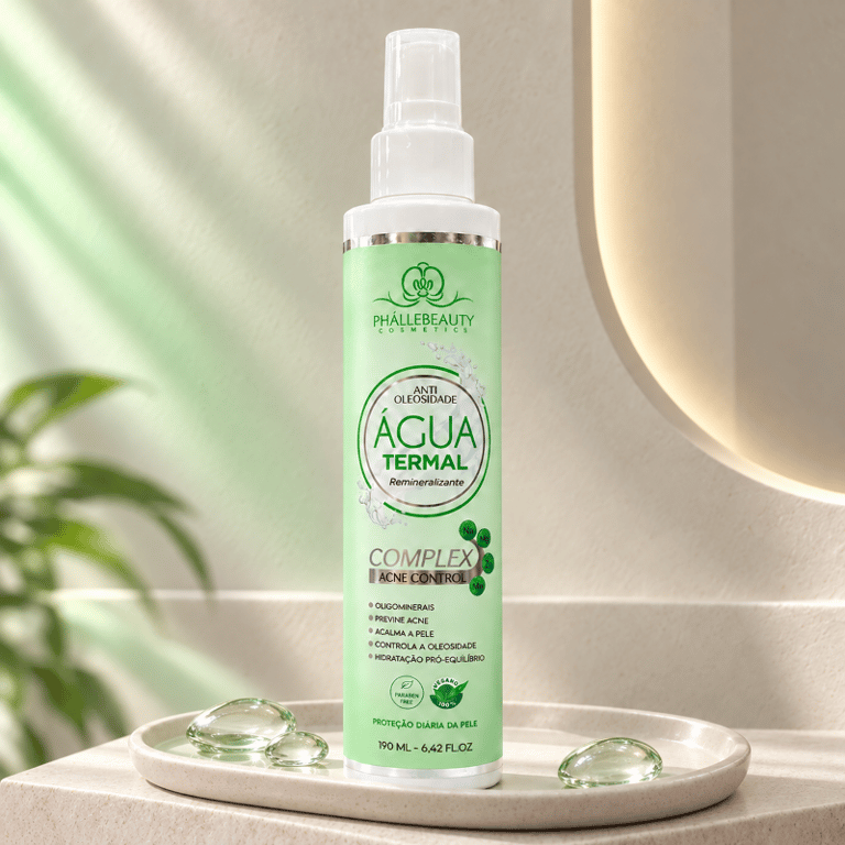 Água Termal Antioleosidade Remineralizante Complex Acne Control Phállebeauty 190ml