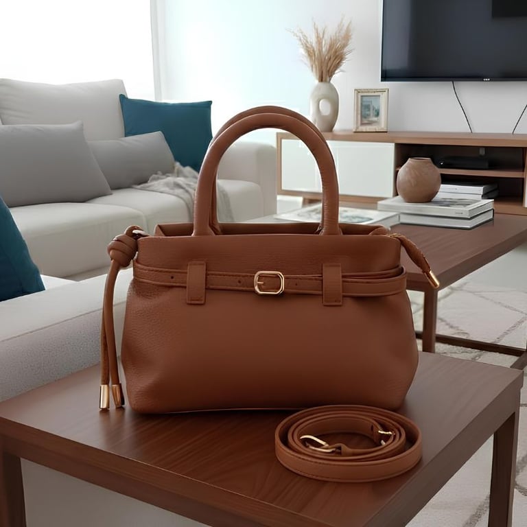 Bolsa Feminina Transversal Geométrica 