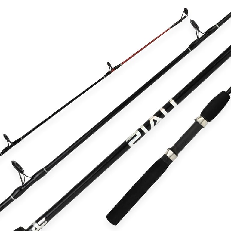 Vara De Pesca Piau Molinete Fibra De Vidro Maciça 1,50m 20lbs