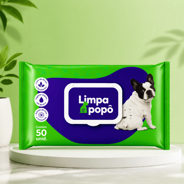 Toalhas Umedecidas Limpa Popô Para Pets Higiene Íntima