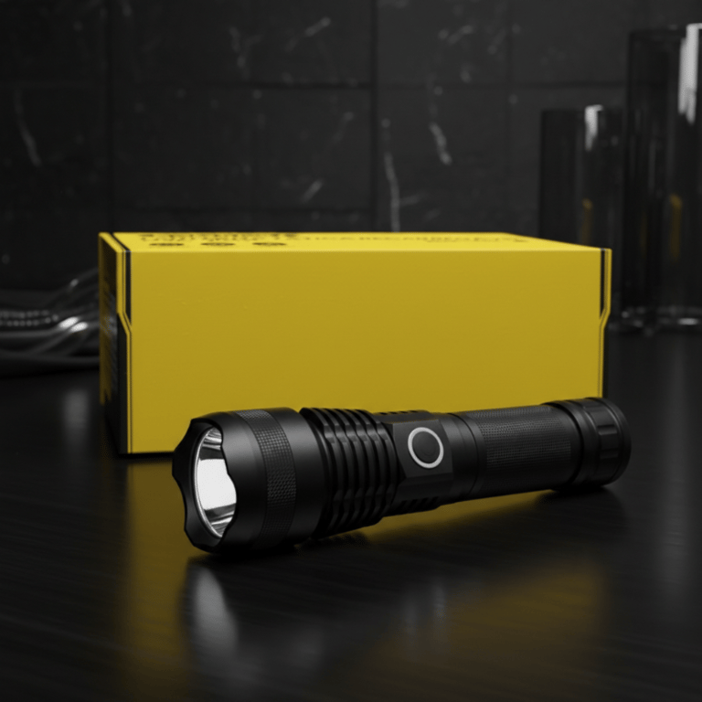 Lanterna Tática Profissional Led P50 Recarregável Usb Com Zoom