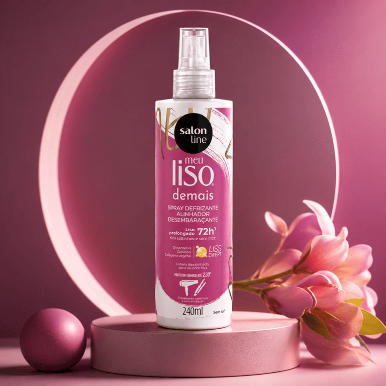 Spray Defrizante Meu Liso Demais Salon Line 240ml