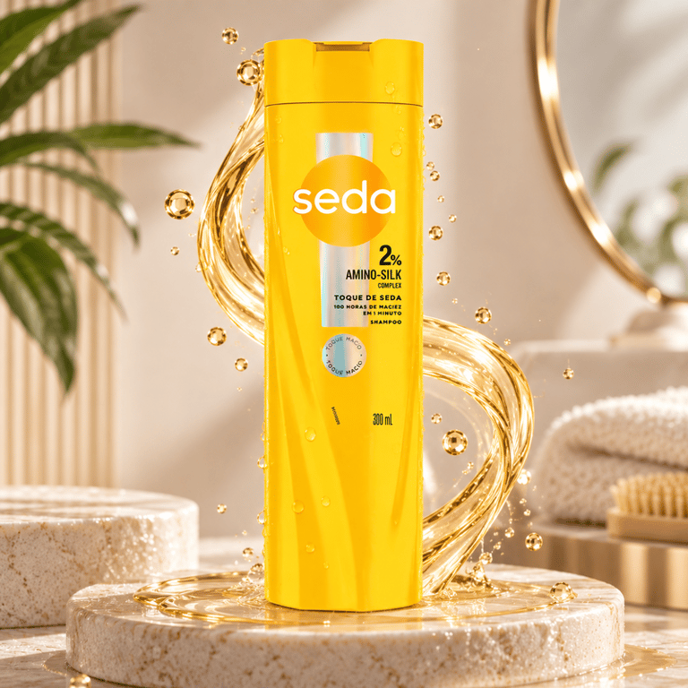 Shampoo Toque De Seda 2% Amino-Silk Complex Seda 300ml