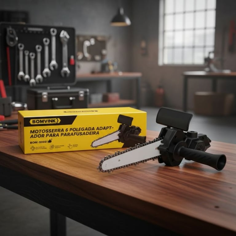 Adaptador de Motoserra para Parafusadeira de 6 Polegadas