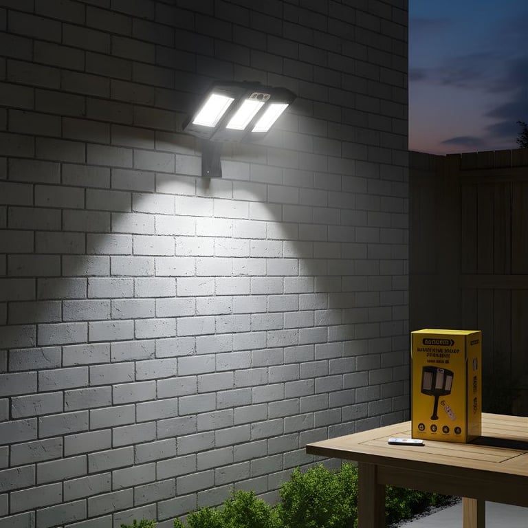 Luminária Solar Para Rua com Sensor