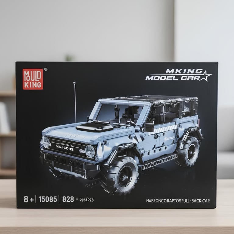 Blocos De Montar Bronco Raptor 828 Peças 