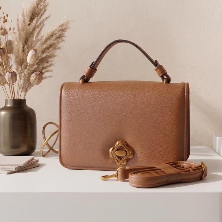 Bolsa Flap Bag Design Sofisticado E Versatilidade Premium