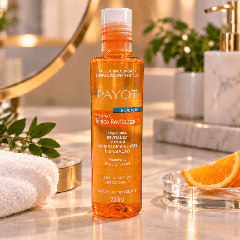 Loção Facial Tônico Revitalizante Vitamina C Payot 220ml
