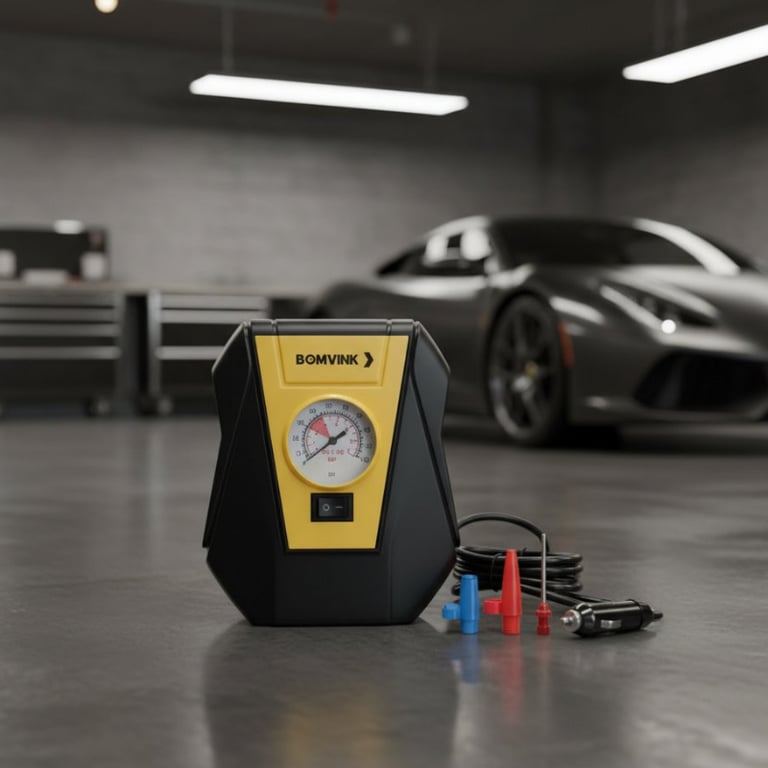Compressor de Ar Portátil para Carro