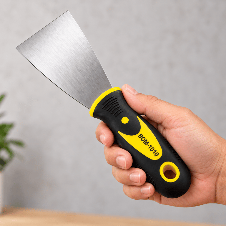 Espátula De Aço Inox 2 Polegadas Para Pintura Gesso E Acabamento