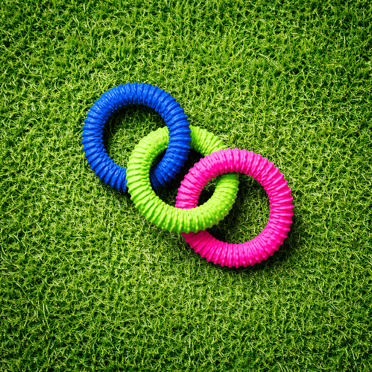 Brinquedo Pet Trio De Argolas Para Cães 