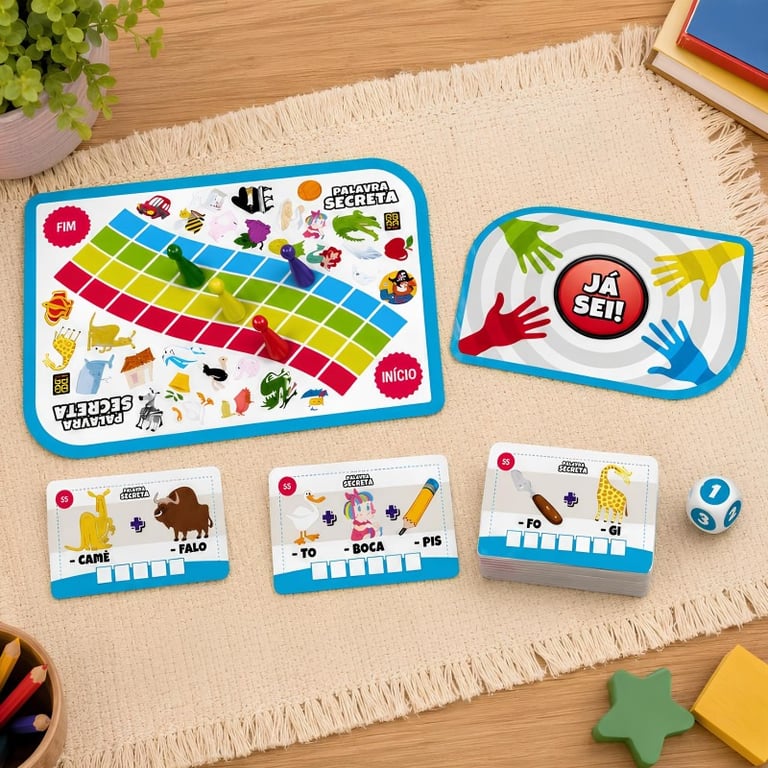 Jogo Palavra Secreta Grow - Adivinhação E Raciocínio Lógico