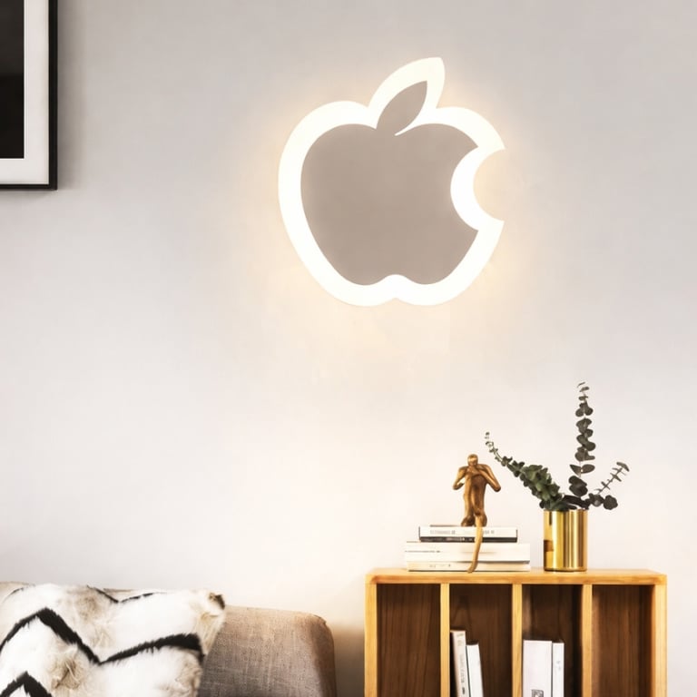 Arandela LED Decorativa Maçã