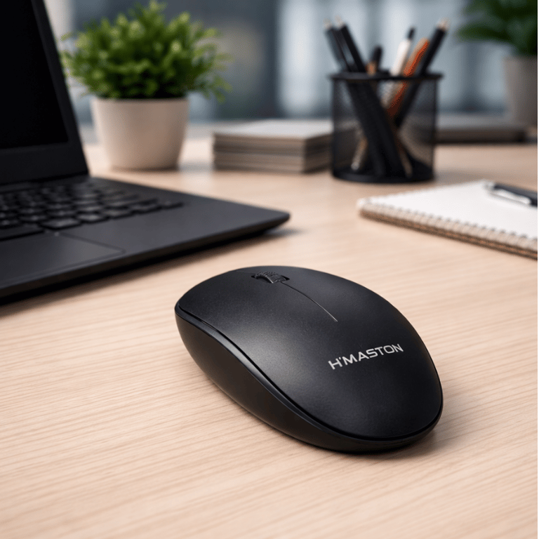 Mouse Sem Fio Compacto Para Notebook e Computador Para Uso Diário