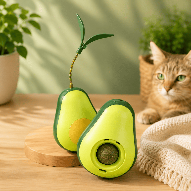 Abacate Interativo Com Catnip Para Gatos  