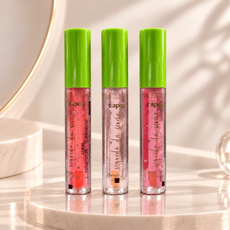 Gloss Magic Lips Segredo Da Sereia Dapop 4ml