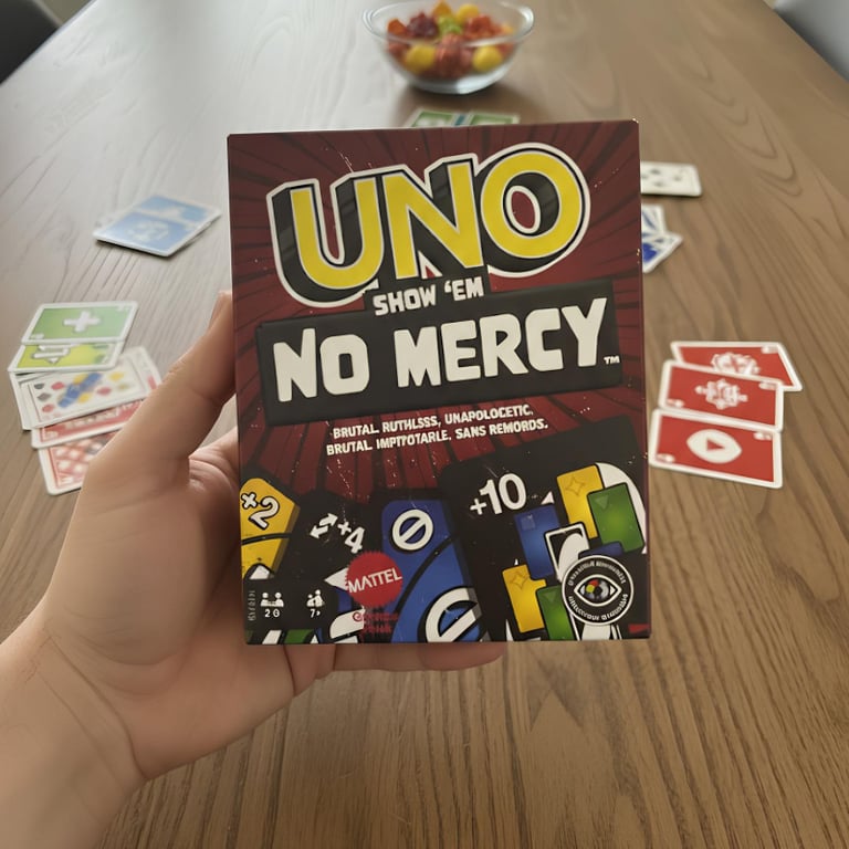 Jogo De Cartas Uno No Mercy Edição Especial
