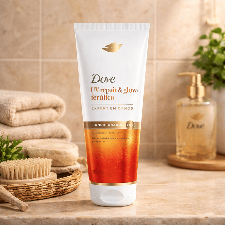 Condicionador Dove UV Repair & Glow + Ferúlico 250ml