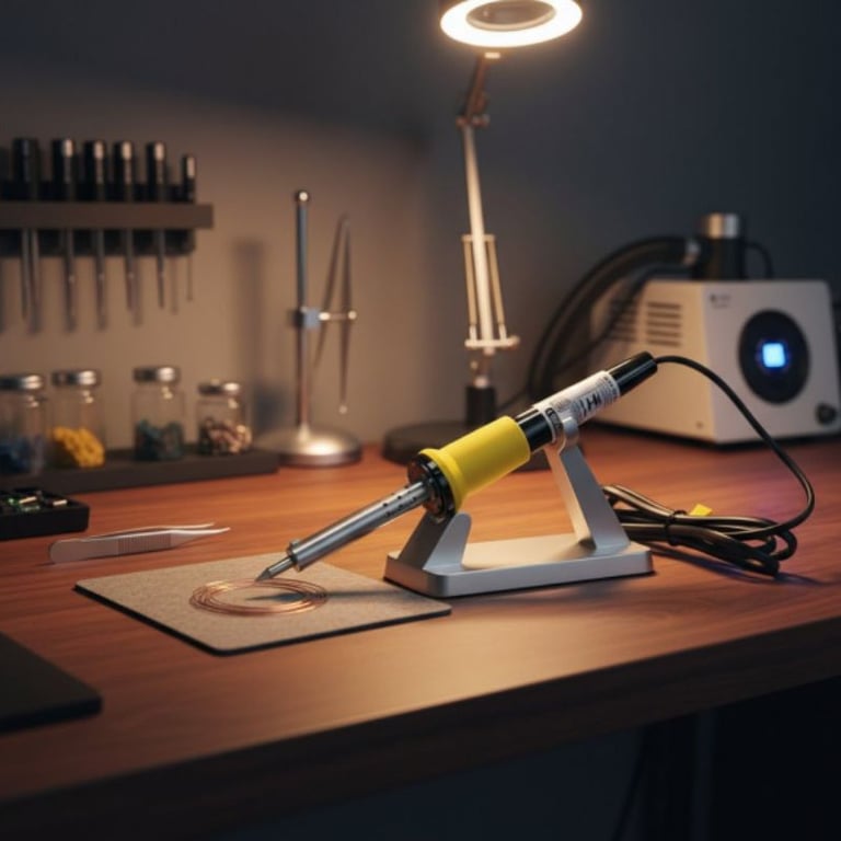 Ferro De Solda Profissional 30W 220V Com Suporte