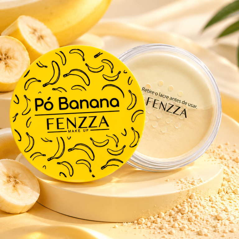 Pó Banana Make Up Fenzza 15g 