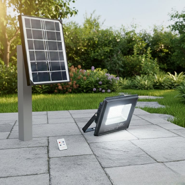 Refletor LED Solar IP67 Cor 6500k