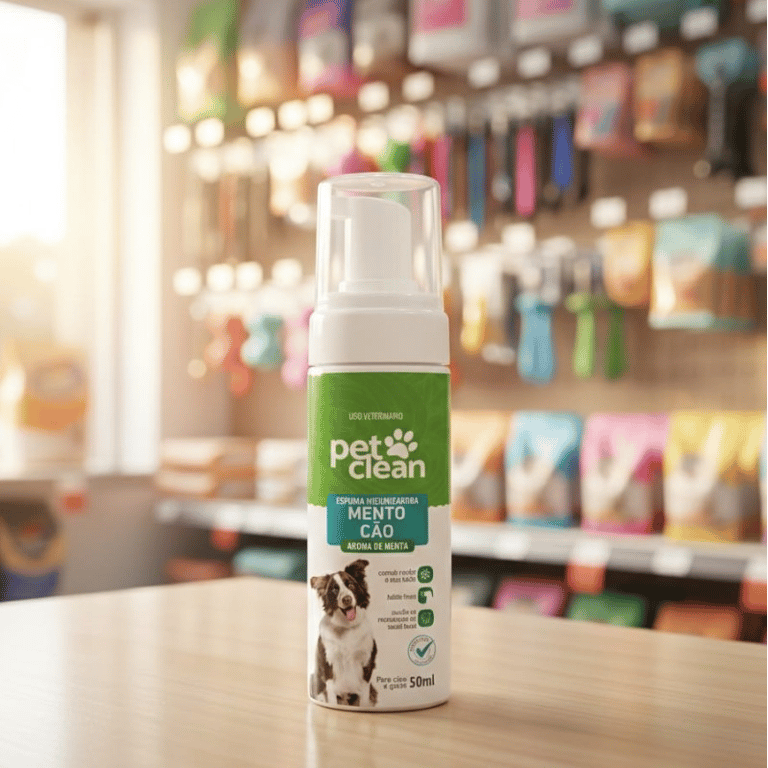 Espuma Higienizadora Mento Cão 50ml 