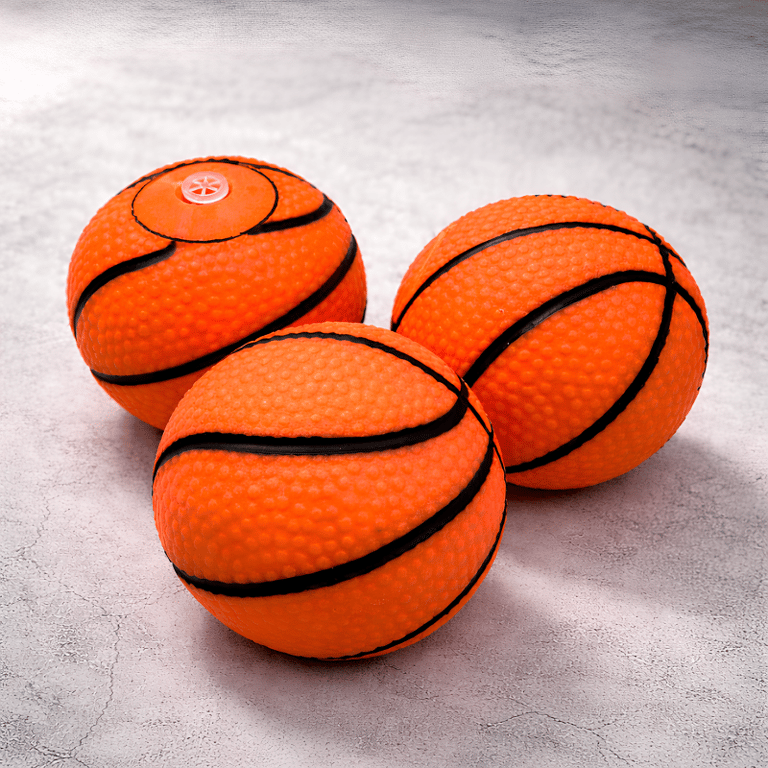 Brinquedo Bolinha Basquete Texturizada Para Cães