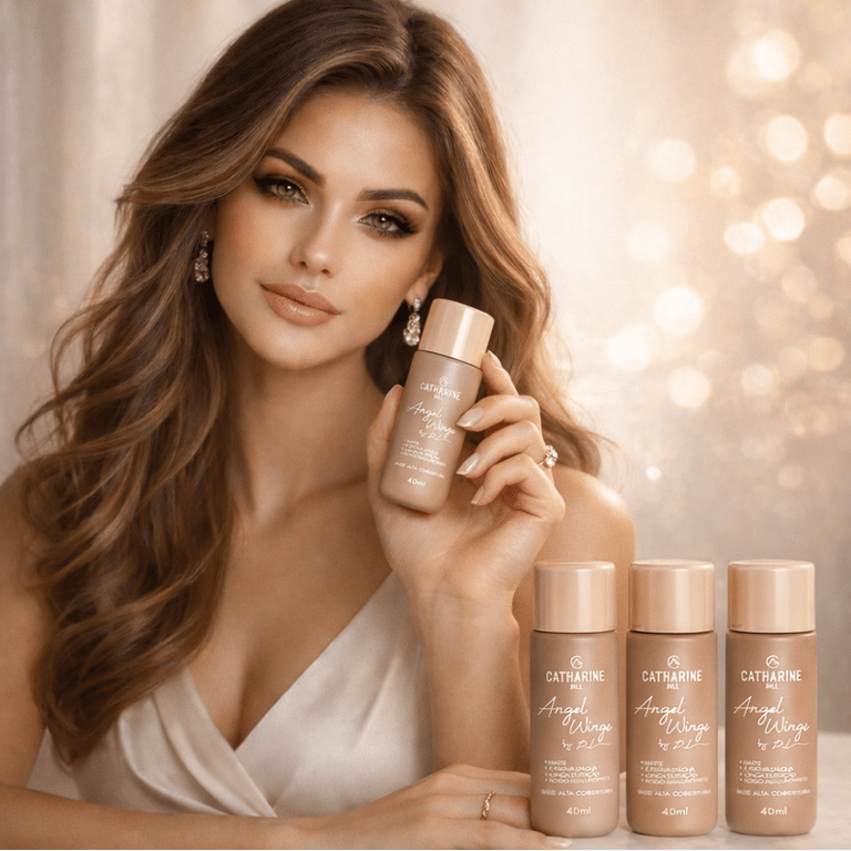 Base Alta Cobertura À Prova D'Água Angel Wings by Pri Lessa Catharine Hill 40ml