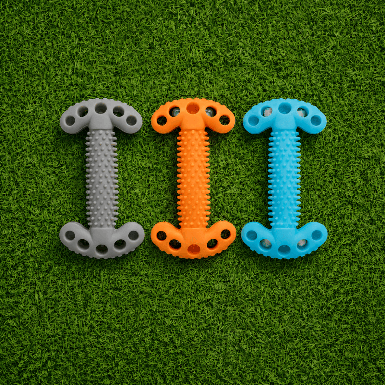 Brinquedo Pet Halteres Mordedor Para Cães Texturizado Colorido