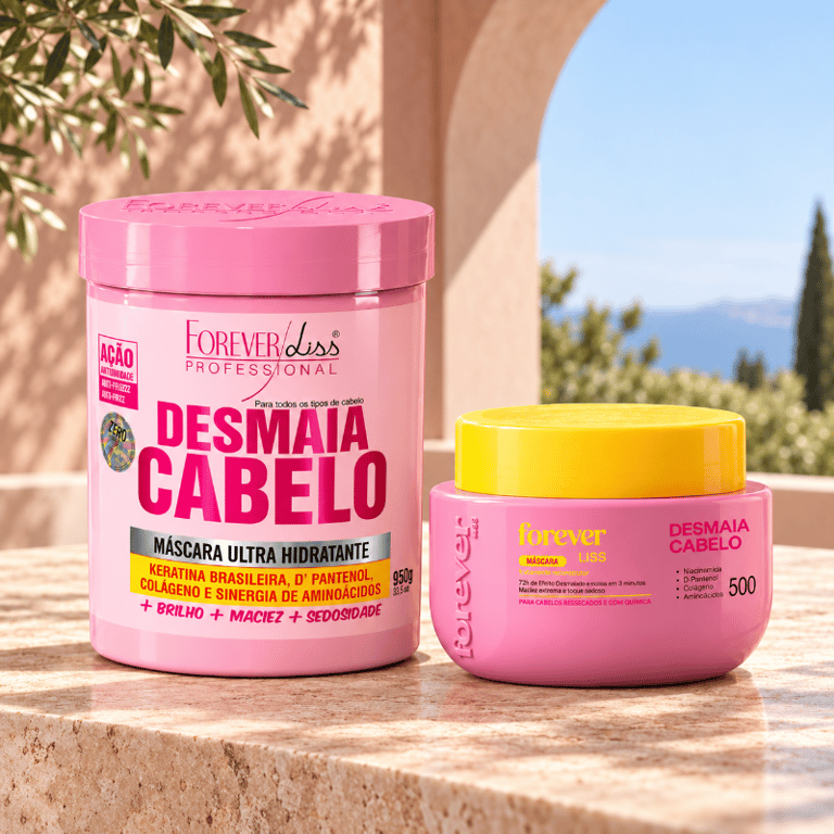 Máscara Ultra Hidratante Desmaia Cabelo Forever Liss