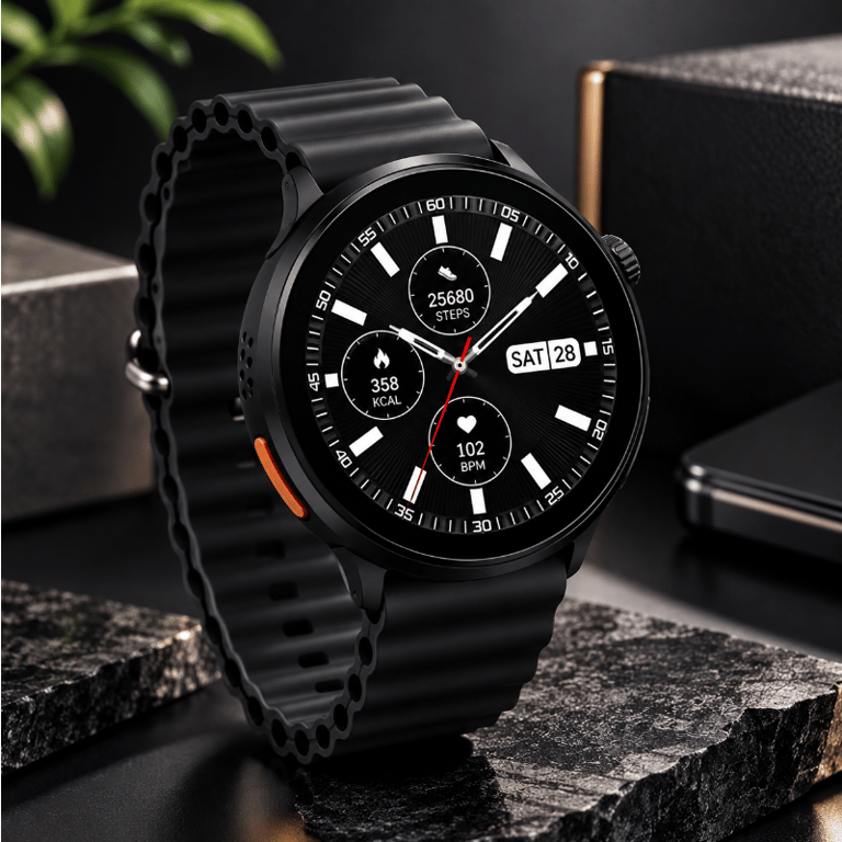Relógio Ultra 3 Mini Pro Smartwatch Inteligente Com Tela Touch Design Moderno E Compacto Para Uso Diário E Atividades Físicas
