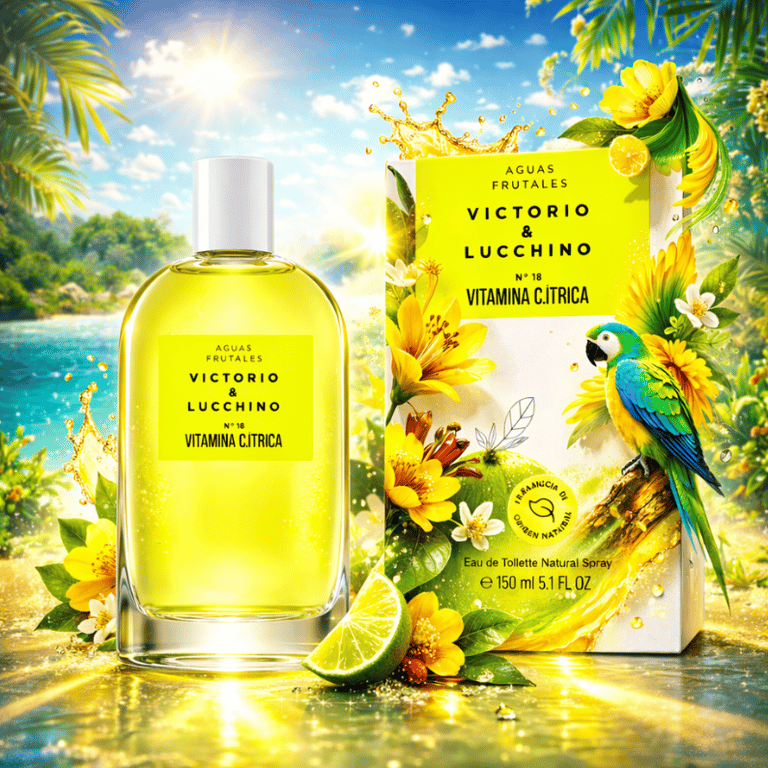 Perfume Victorio Lucchino Nº 18 Vitamina C.Ítrica Eau De Toilette Feminino 150ml