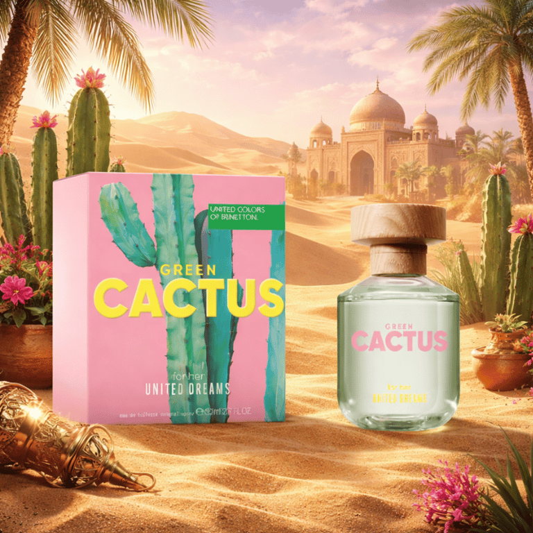 Perfume Benetton United Dreams Green Cactus Eau De Toilette Feminino 80ml