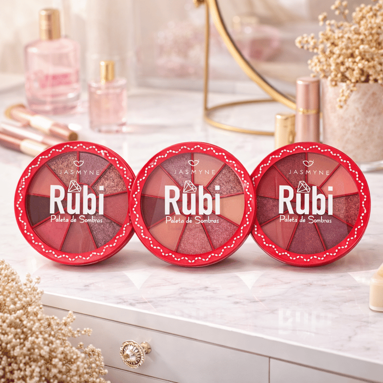 Paleta de Sombras Rubi Jasmyne 12,1g