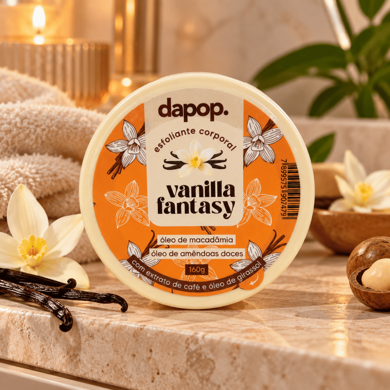 Esfoliante Corporal Vanilla Fantasy Dapop 160g