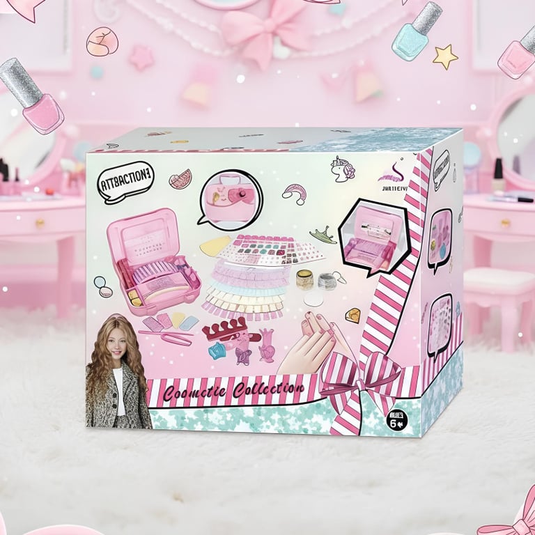 Kit Manicure Infantil Cosmetic Collection 
